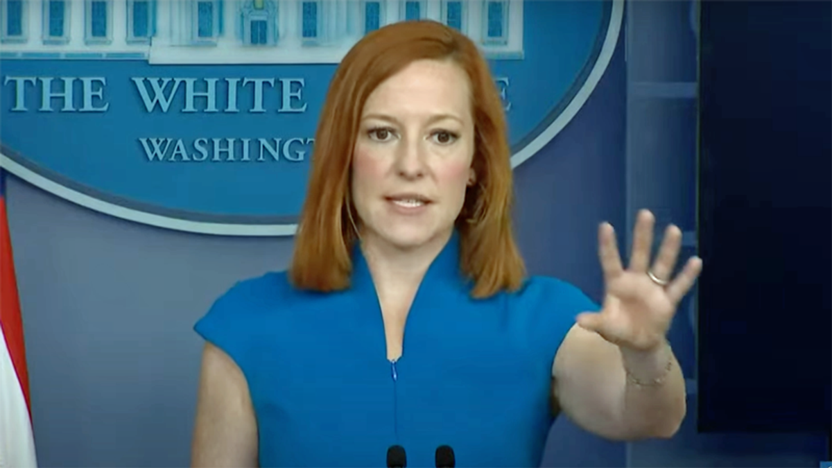 'Nonsense': Jen Psaki shoots down Politico report White House froze Ukraine military aid