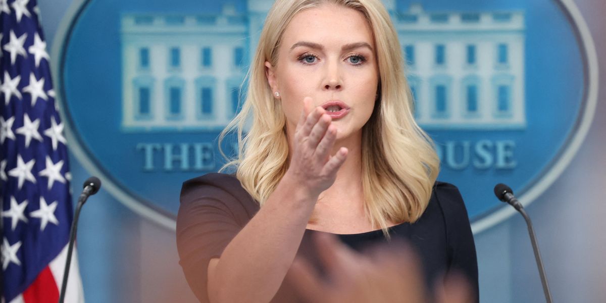 'Lying!' Karoline Leavitt derided as she claims to 'debunk' budget accusations