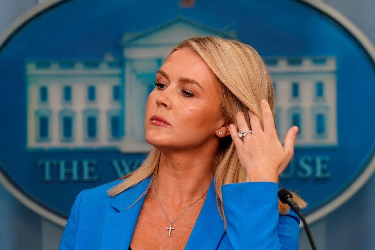 Karoline Leavitt stumbles when asked to prove Trump wasn't lying about protests