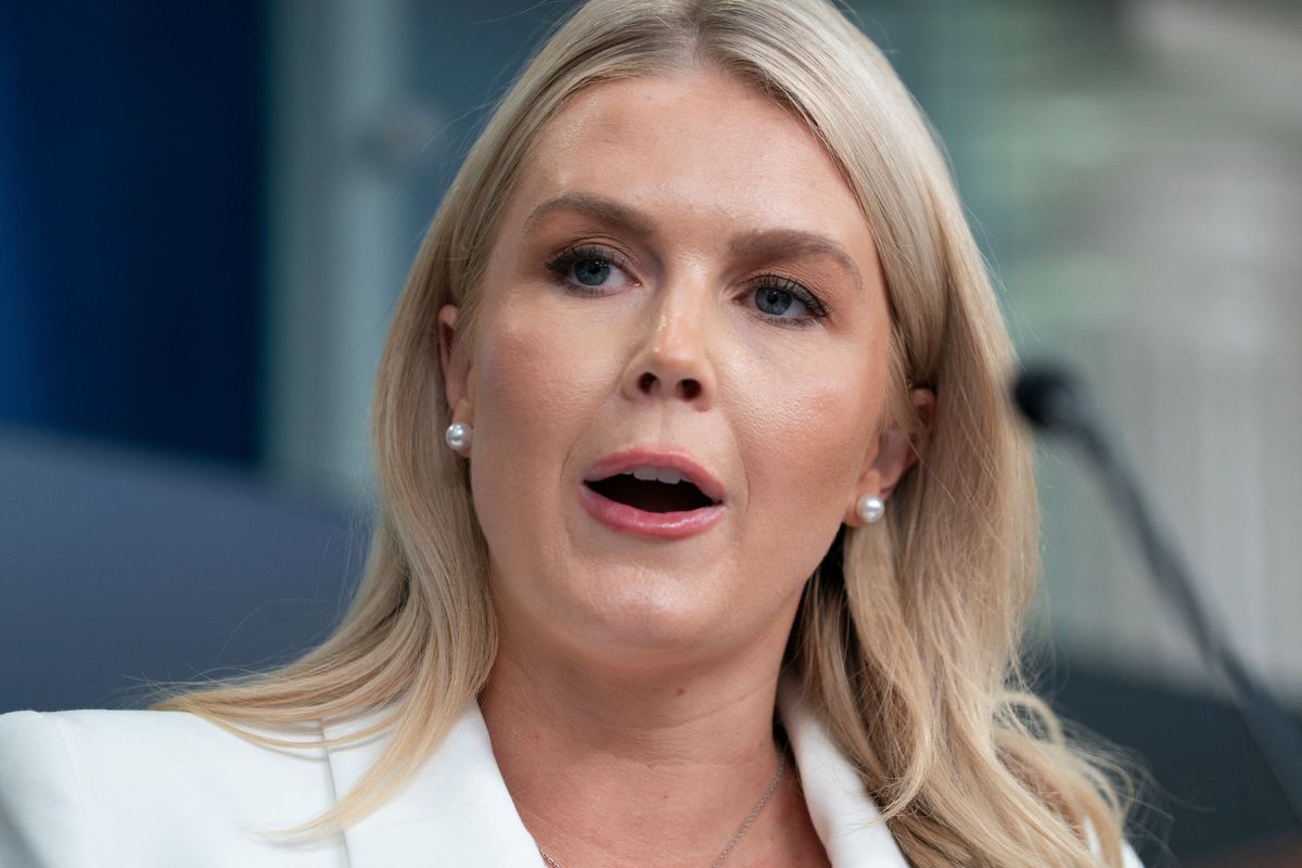 'Hoax!' Karoline Leavitt insists Epstein doodle ‘proves’ Trump didn’t send it
