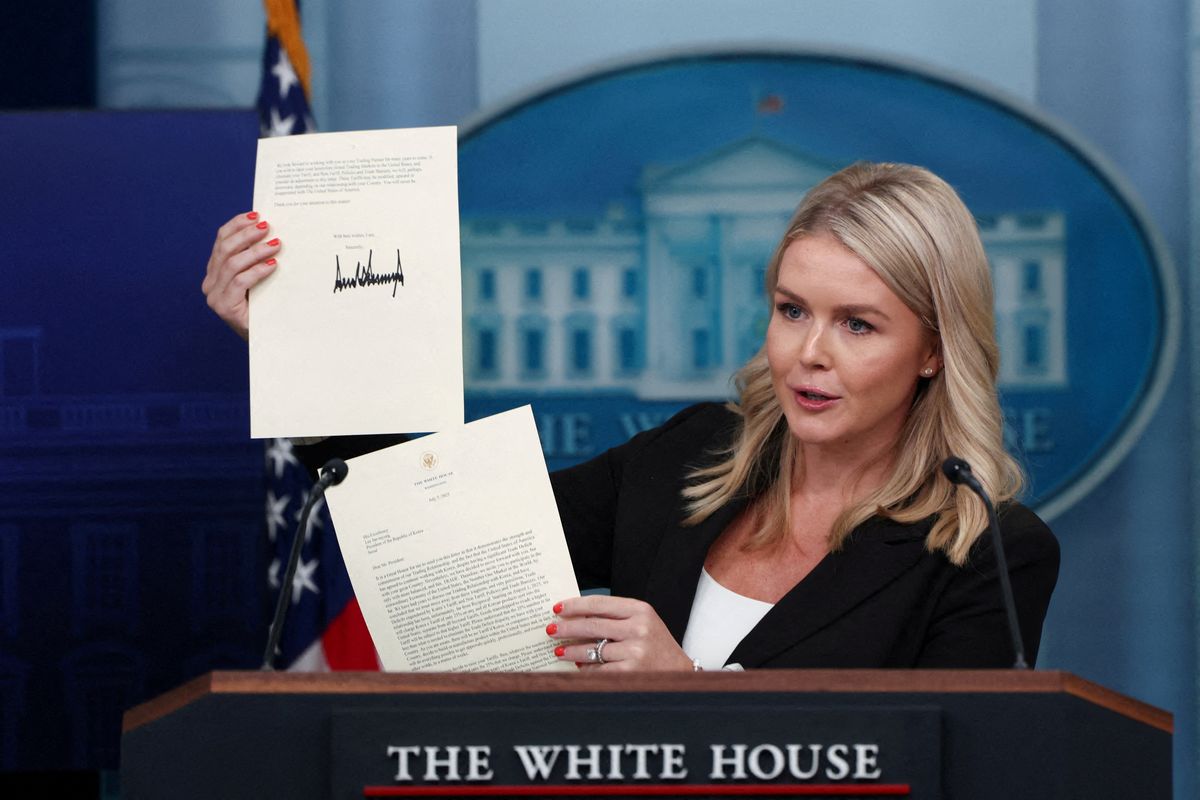 'What a joke': Trump tariff letter torn apart by vicious copy edit