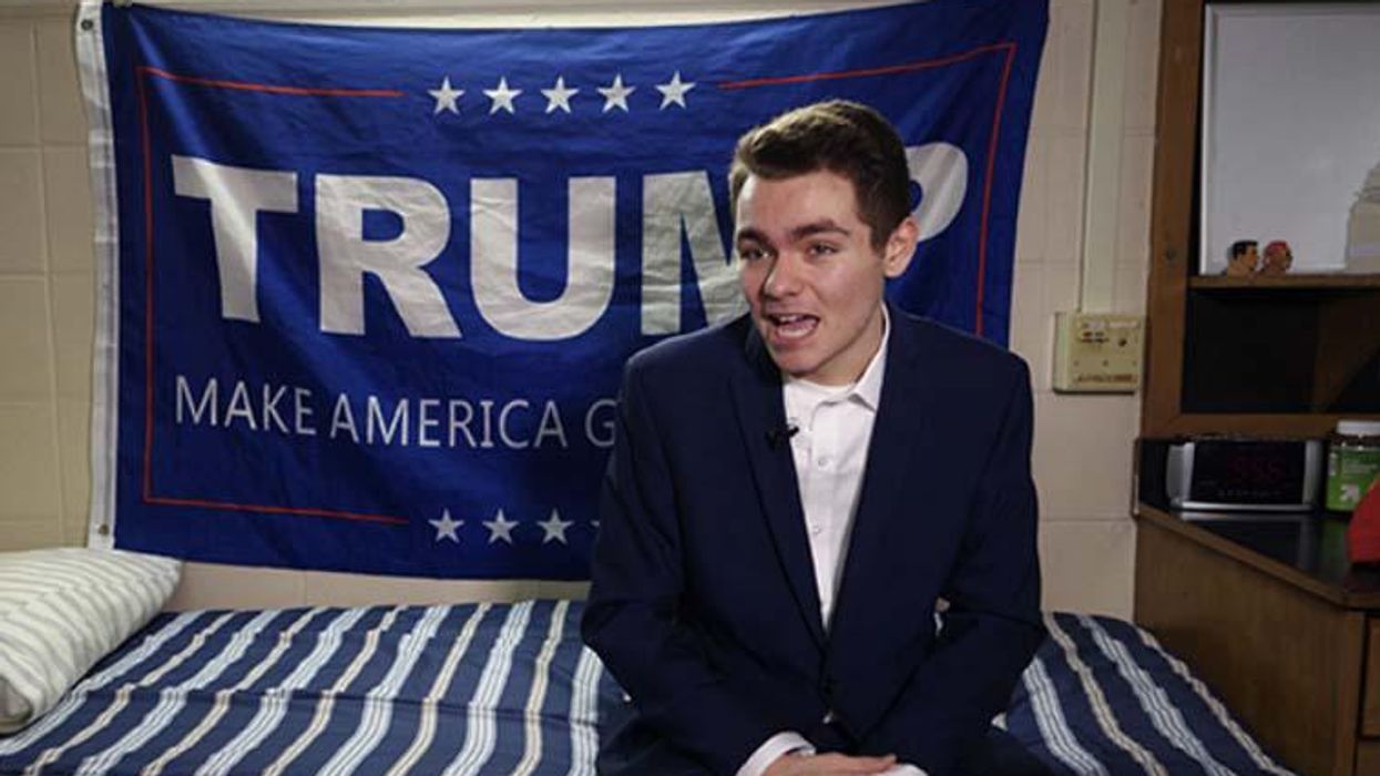 Huge hole blown into Trump's claim he didn't know dinner-mate Nick Fuentes