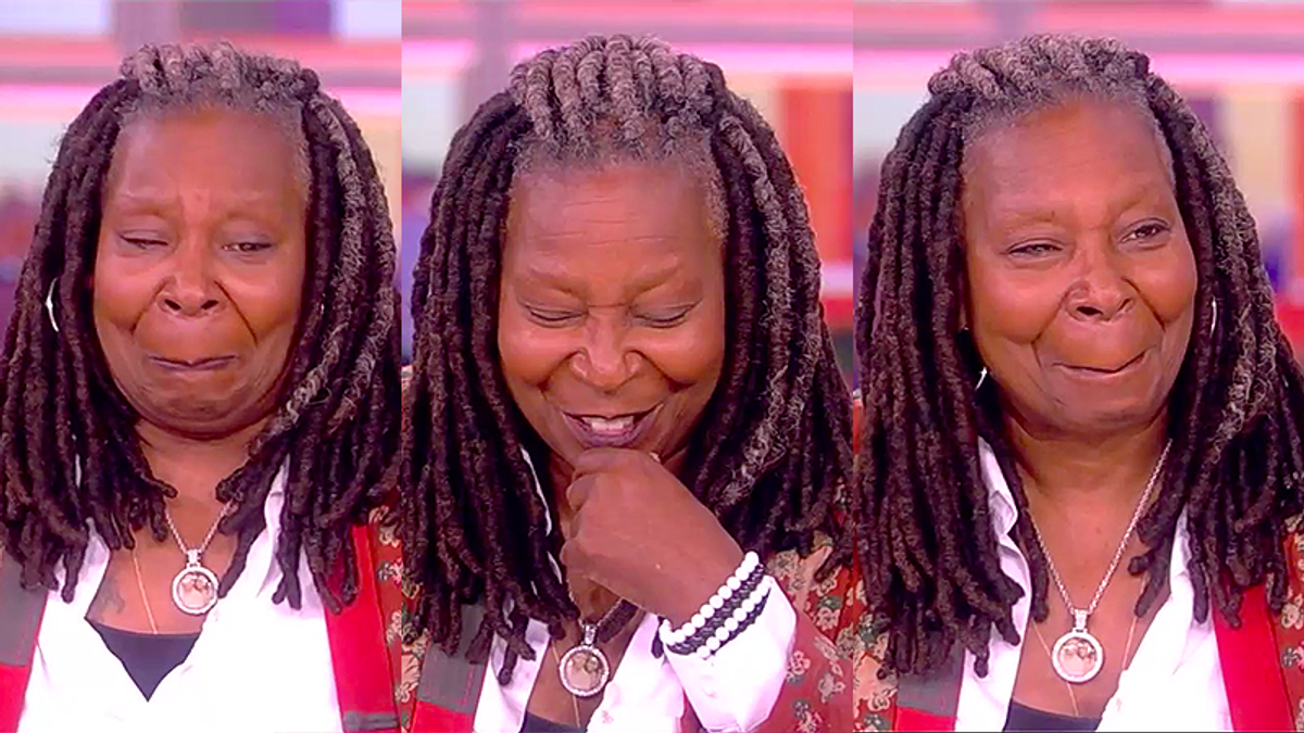 whoopi goldberg laughing