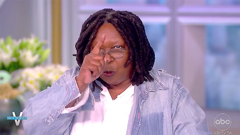 whoopi goldberg point
