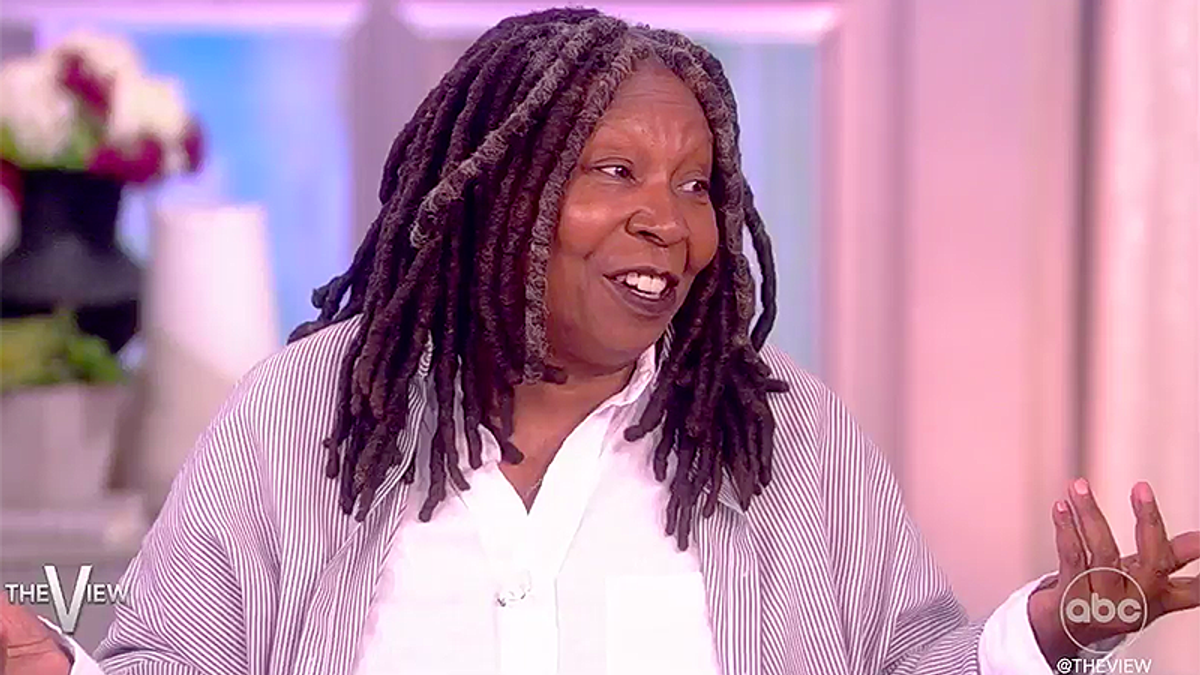 whoopi goldberg shrug