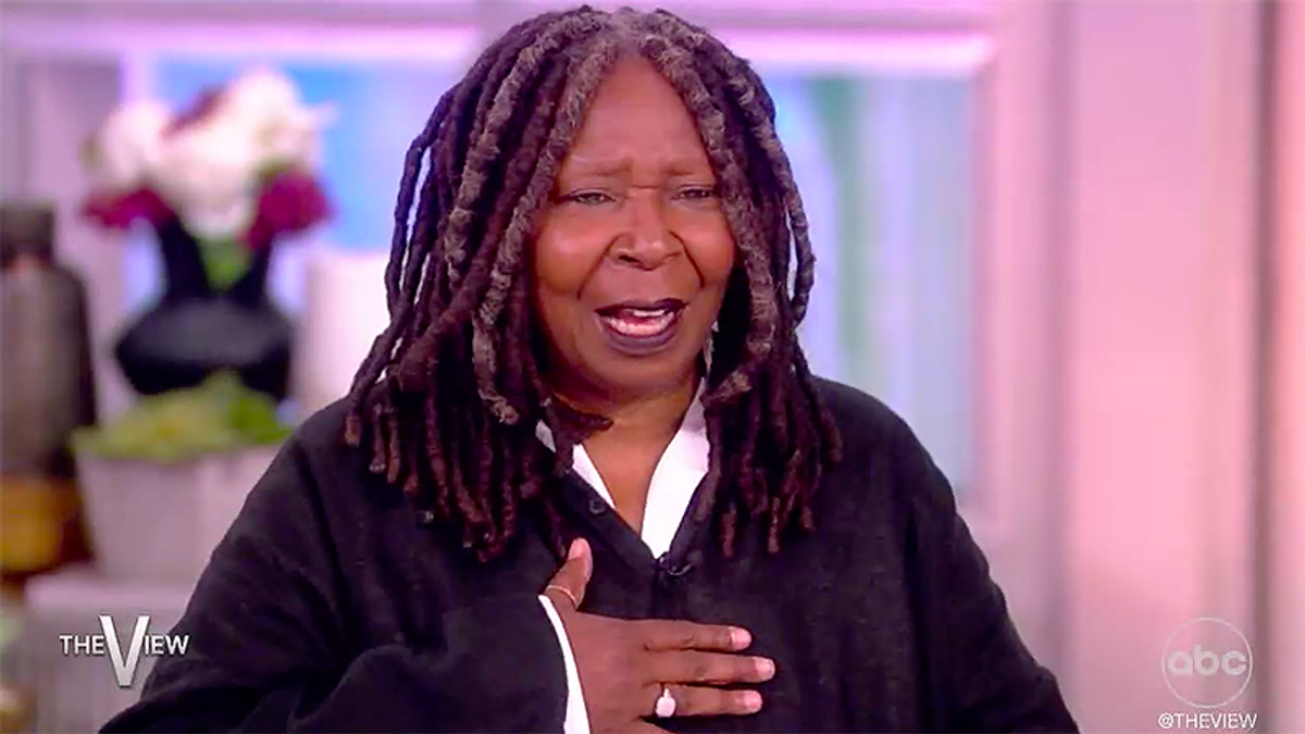 WATCH: Whoopi Goldberg laughs at the jail time Trump could face for espionage