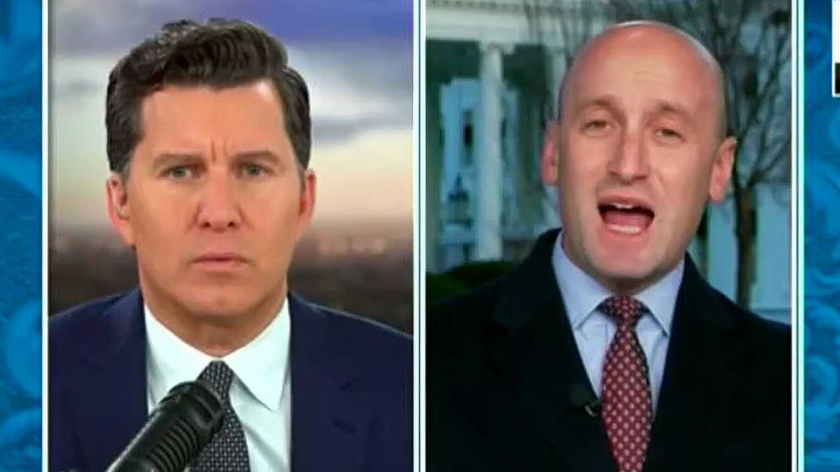 'What do we think is going to happen?' Shouting Stephen Miller melts down on Fox News