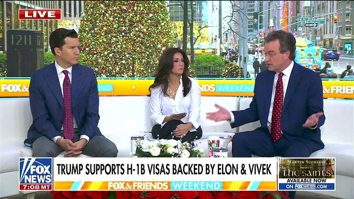 Fox News scrambles to calm MAGA on immigrant visas by scapegoating schools for DEI racism