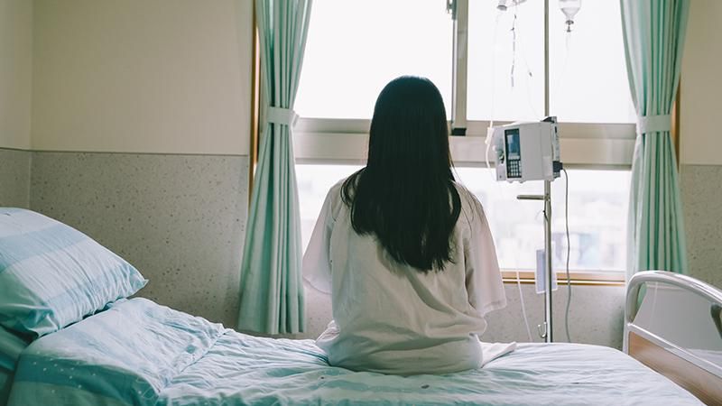 woman hospital