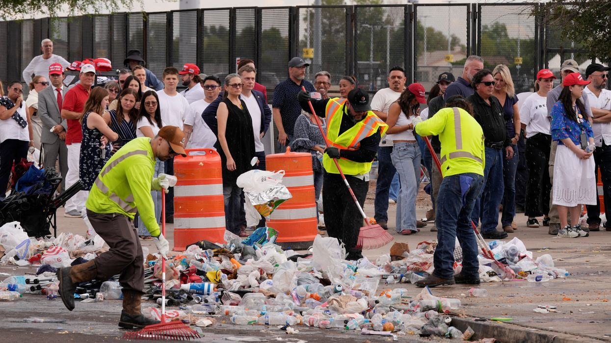 'Goes beyond disrespect': Trash left outside Charlie Kirk memorial has analysts aghast