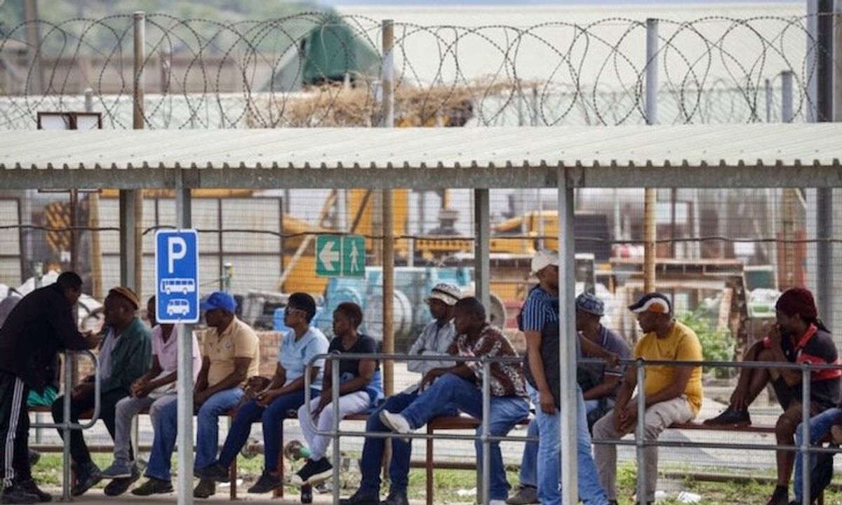 Fears for miners on second day of South Africa underground protest