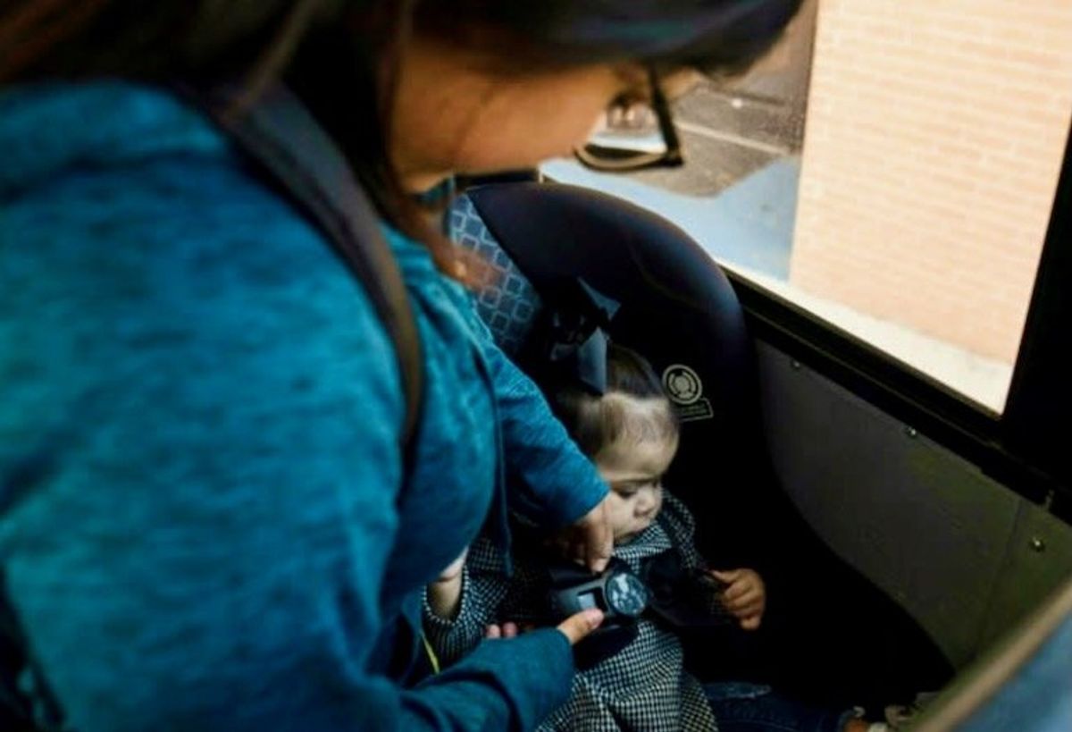 A Texas school where students bring their babies along