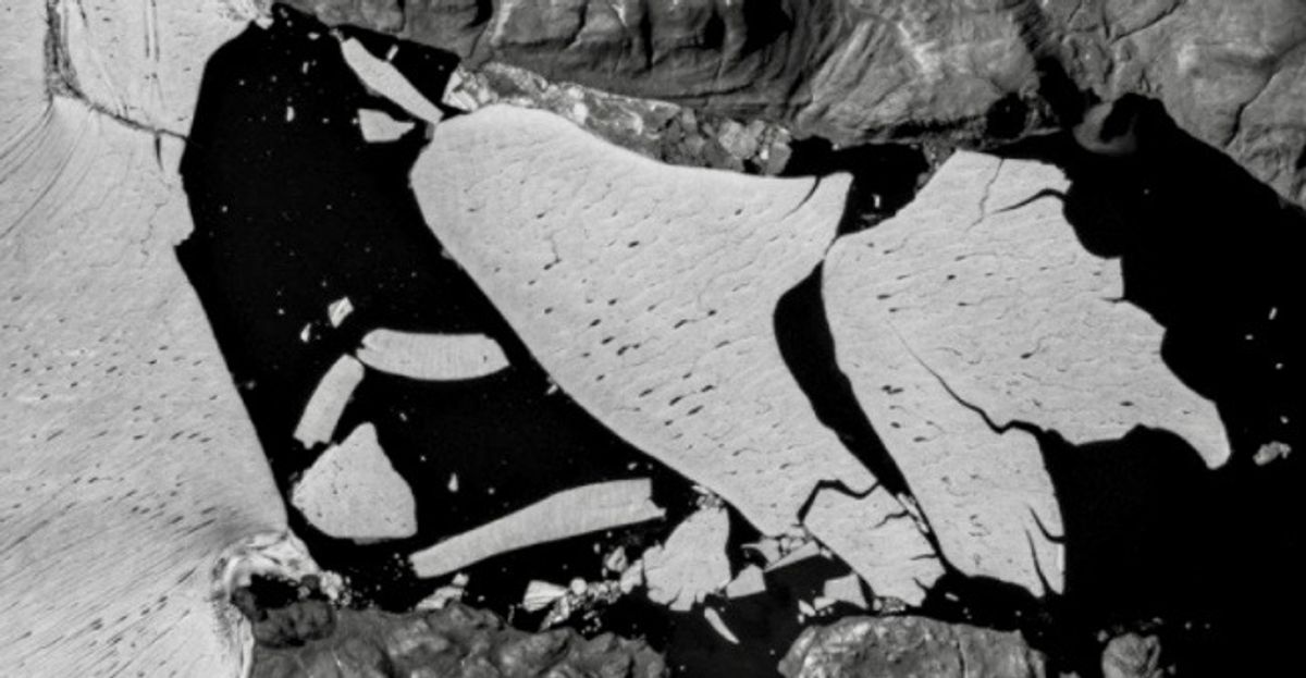 'Bad news': unexpected melting of Greenland glacier could double sea-level rise projections