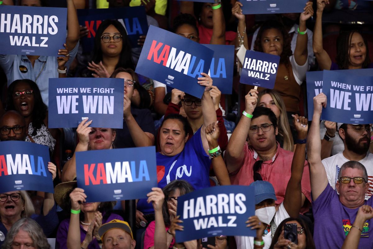 'That's a fact': MAGA pollster says Kamala Harris 'leading by unbelievable numbers'
