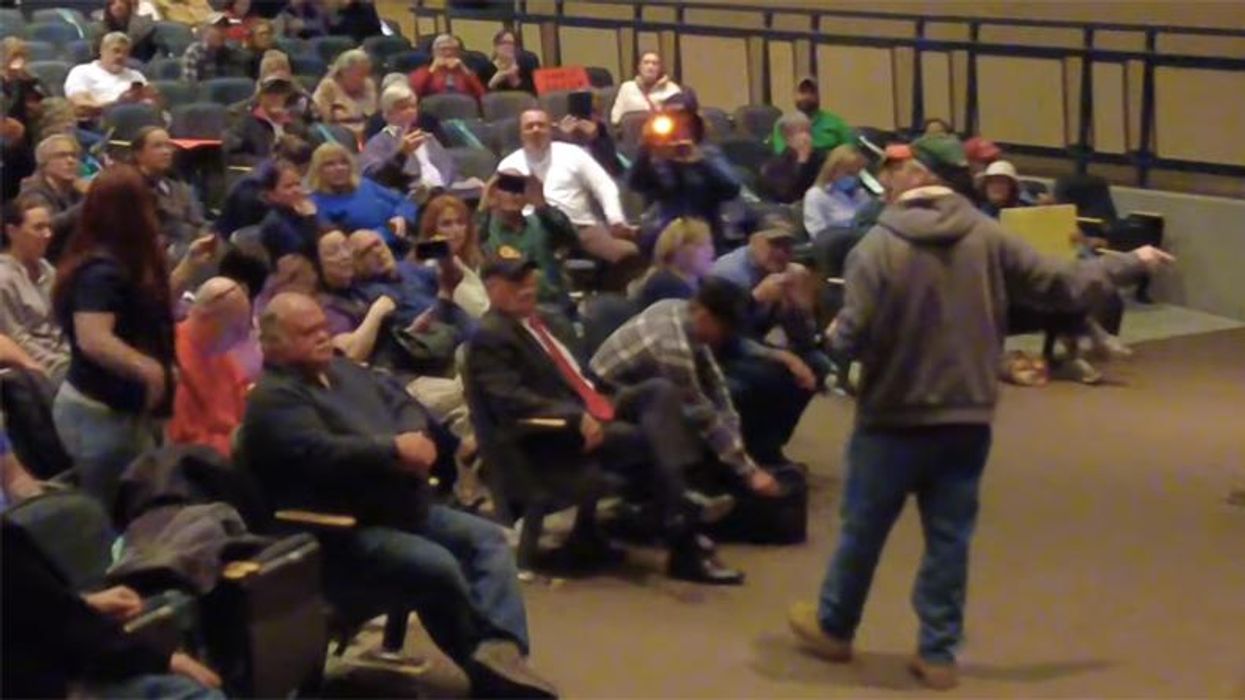 WATCH: Trump supporters disrupt New Hampshire town council meeting alleging voter fraud