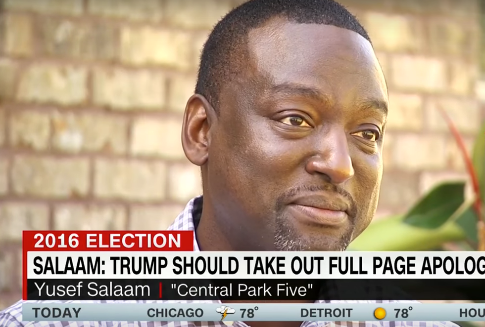 Trump’s ‘law and order’ rhetoric just got annihilated by a member of the Central Park 5